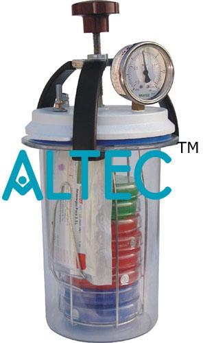 Polycarbonate Anaerobic Culture Jar, Capacity : 3.5 Lit.