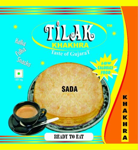 TILAK Plain Khakhra, For Breakfast Use, Taste : Salty