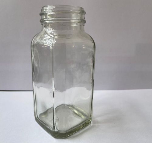 Glass 69gm Spice Jar, For Food Storage, Pickle Storage, Pulses Storage, Shape : Rectangular, Round