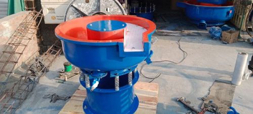 Electric Vibratory Polish Finishing Machine, For Industrial, Certification : CE Certified