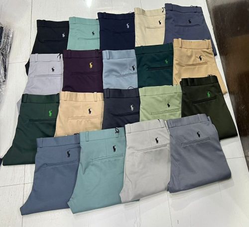 Cotton Plain Mens Trouser, Technics : Attractive Pattern