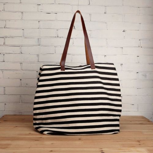 Leather  Canvas Handle Bag, Feature : Classic Look .