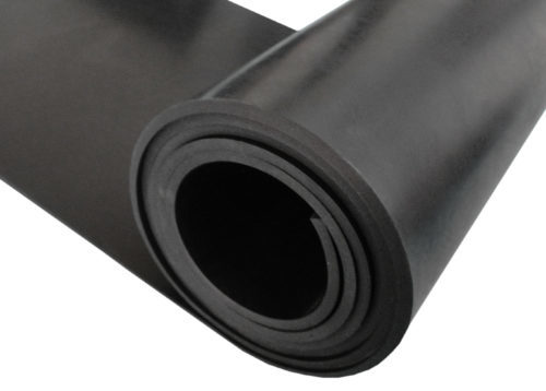 Plain EPDM Rubber Sheet, Color : Black