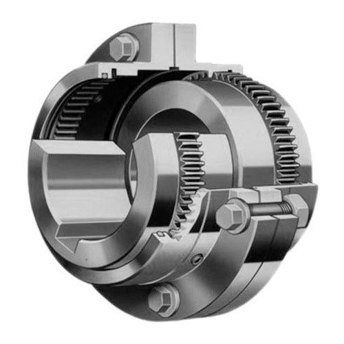 Steel Full Gear Coupling, Shape : Round