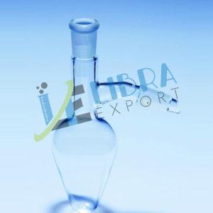 Flask Distilling Pear Shape With Interchangeable Joint