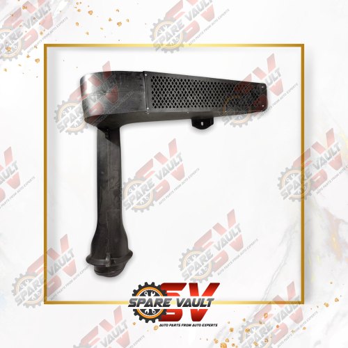 Spare Vault Mild Steel Truck Air Duct, Color : Black Silver