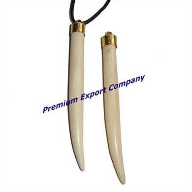 Bone And Horn Pendants, Size : 4'