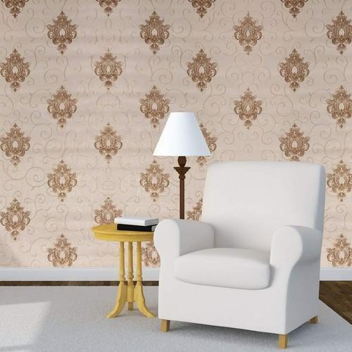 Printed Synthetic Paper Wall Coverings, Size : 50 Sq Ft