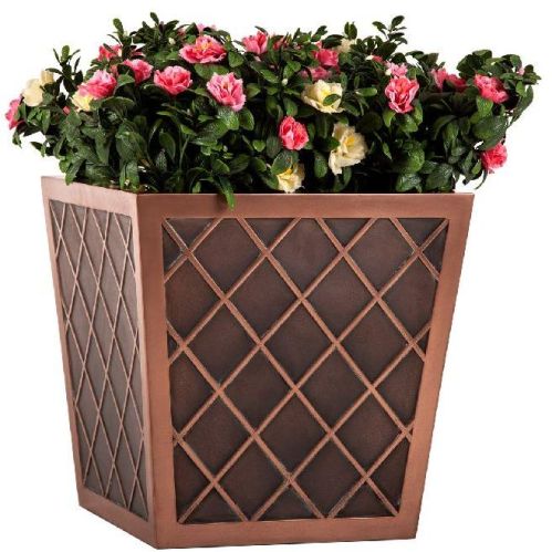 Unique Design Metal Planter Pot, For Garden, Home, Hotel, Outdoor, Restaurant, Portable Style : Standing