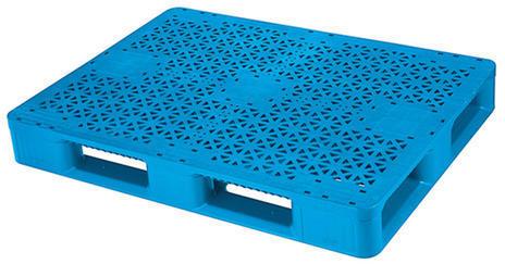 Rectangular Plastic Pallets, Color : Black, Blue