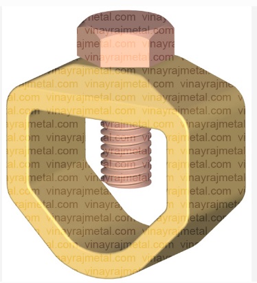 OEM AC Brass Earth Rod Clamp For Electrical Conducts, Plumbing, Industrial