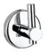 Aosis Round Stainless Steel Polished 900 Series Robe Hook, For Bathroom Fittings, Size : Standard