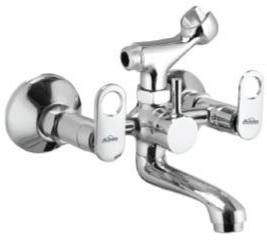 Aosis Polished Stainless Steel Orna Wall Mixers, For Bathroom Fittings, Color : Silver
