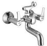 Aosis Polished Stainless Steel Phoenix Wall Mixers, For Bathroom Fittings, Color : Grey