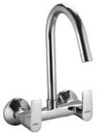 Aosis Polished Stainless Steel Prime Sink Mixer, For Kitchen Use, Color : Grey