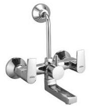 Aosis Polished Stainless Steel Prime Wall Mixers, For Bathroom Fittings, Color : Grey