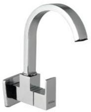 Aosis Polished Stainless Steel Quadra Sink Cock, For Bathroom, Color : Silver