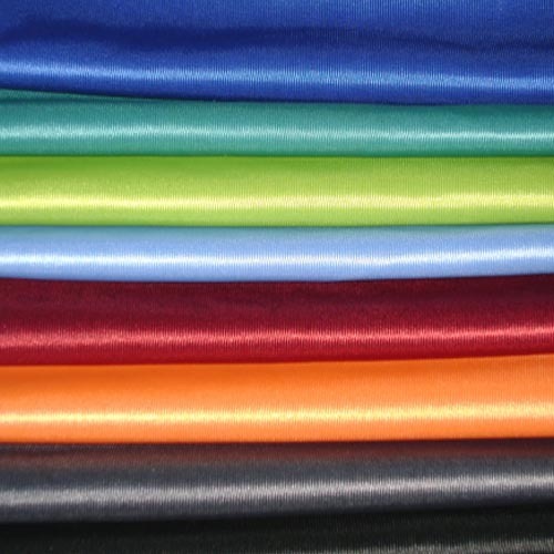 Bright Plain Polyester Fabric, Width : 40-50 Inches