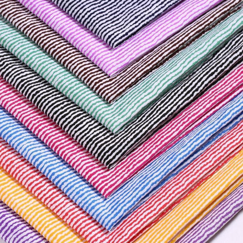 Striped Multi Lining Lycra Fabric, Width : 40 Inch, 50 Inch