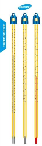 Omsons Glassware Petroleum Glass Thermometer, For Temperature Measuring, Feature : Durable, Easy To Use