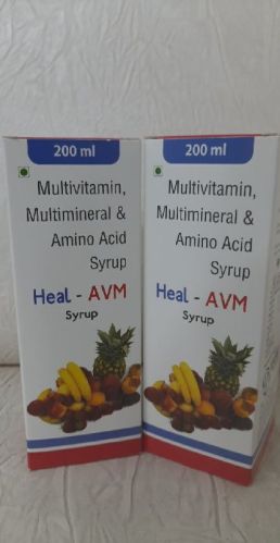 Heal-AVM Syrup - 200ml, Packaging Type : Bottle, Purity : 100%