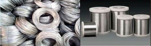 Grey Round Polished Nichrome Wires, For Industrial Use, Electrical Use, Certification : ISI Certified