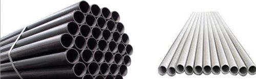 Grey Round Polished Stainless Steel Seamless Pipes, For Industrial, Certification : ISI Certified