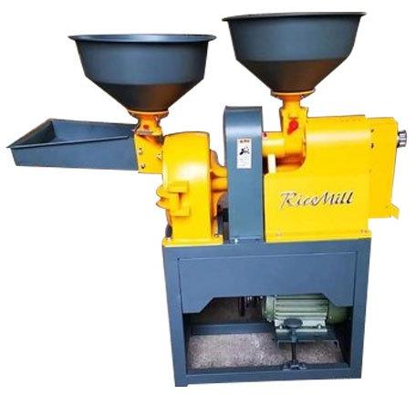 6N80 Mini Rice Mill Machine, Voltage : 220 V