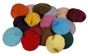 Sgp Company Woolen Colorful Beret Caps, Design Type : Customized