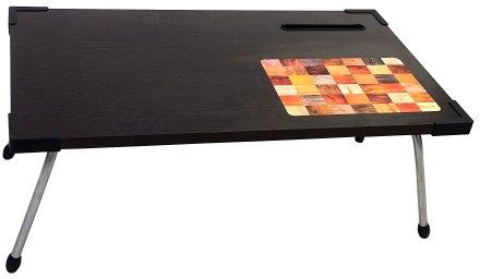 Wooden Laptop Table, Color : Brown