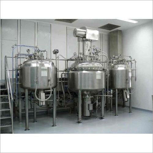 Electric Stainless Steel Cream Manufacturing Plant, Capacity : 100-200ltr/HR