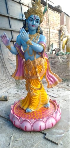 Fiber Krishna Statue, For Worship