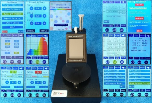 Food Color Consistency Difference Colorimeter Nachos Mathiya Papad Products