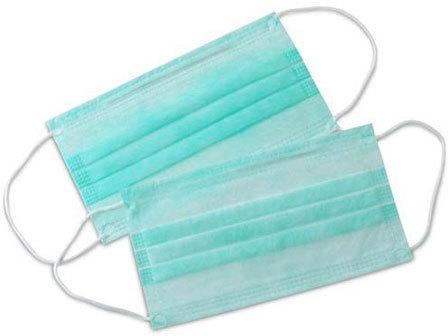 PB Statclean Two Ply Non-Woven Disposable Faces Mask, For Surgical, Medical Procedure, Laboratory Use