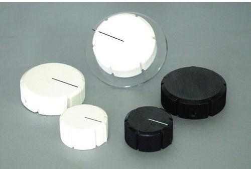 Round Control Knob, Color : White, Black