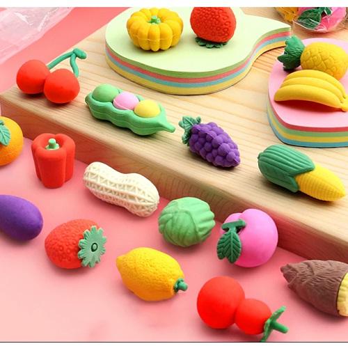 Fancy Eraser Fruit Vegetable