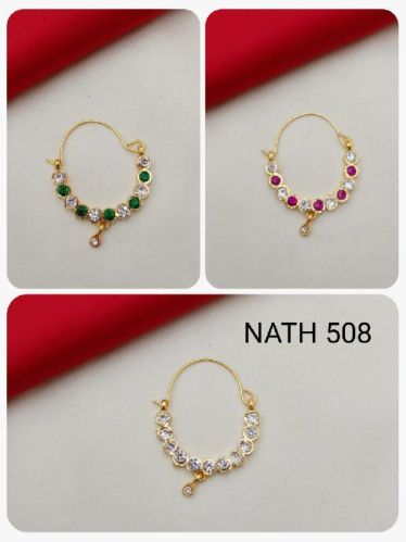 Metal 508 Imitation Nath, Occasion : Party Wear