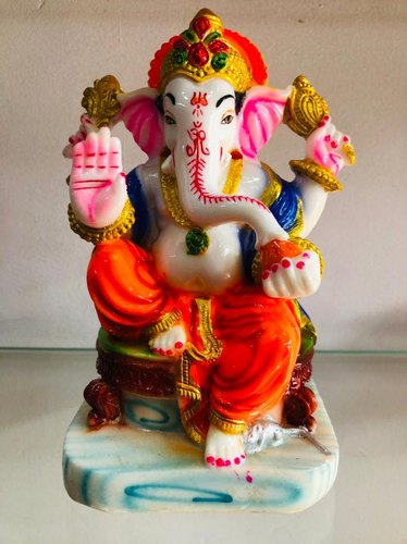 Generic Marble Ganesh Statue, Size : 13*8*16 Cm