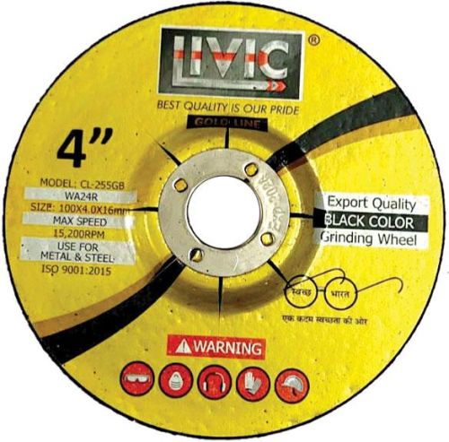 Round Gold Line Grinding Wheel