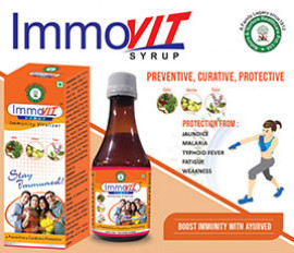 Immovit Immunity Booster Syrup, Form : Liquid