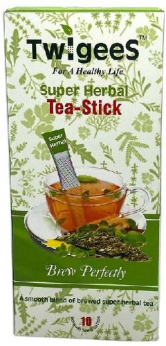 Twigees Super Herbal Tea Sticks, Packaging Type : Paper Box