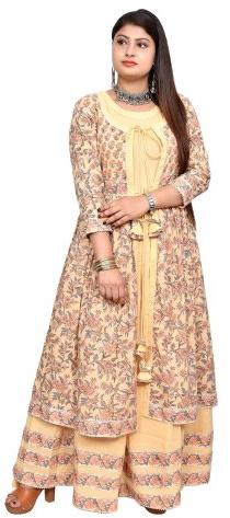 Ladies Cotton Anarkali Kurti, Occasion : Ethnic Wear