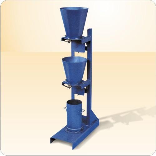 Semi-Automatic Steel Compaction Factor Apparatus, Color : Blue