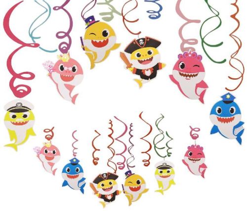 Baby Shark Swirl Decoration