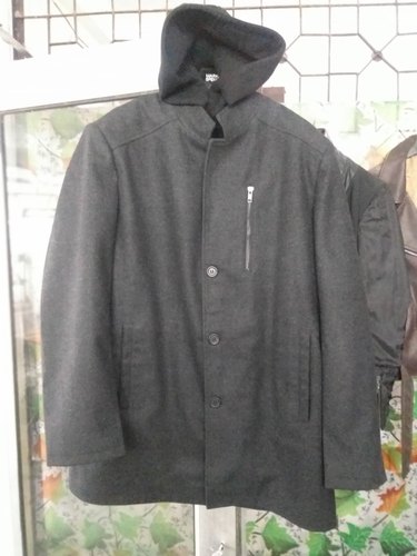 Plain Mens Hoodie Overcoat, Size : All Sizes