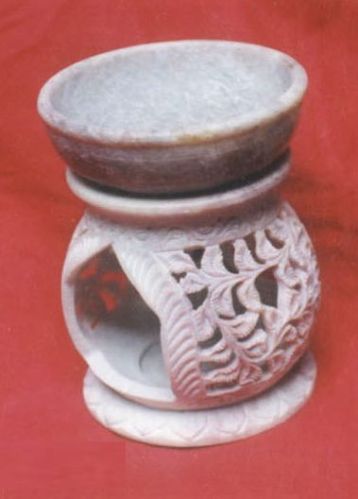 Polished Soapstone Aroma Diffuser, Feature : Dust Free, Fine Finishing