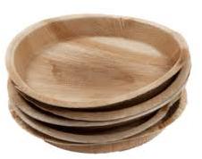 Areca Plate, For Event, Nasta, Party, Snacks, Utility Dishes, Feature : Disposable, Custom Design
