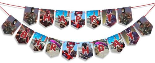 Modern Ops Action Shooter Happy Birthday Banner