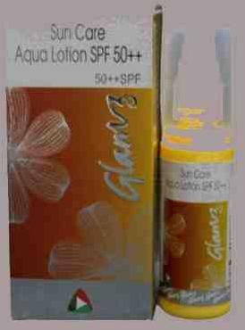 Glamz Sunscreen Face Lotion, Packaging Size : 50 Ml