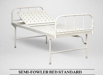 Polished Metal Standard Semi Fowler Bed